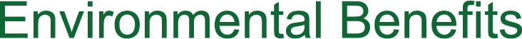 Title Text Environmental Benefits