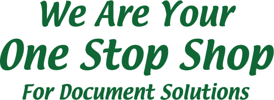 Westside Instaprint Text Slogan One Stop Shop for document Solutions